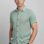 Bubble Coat Collar Shirt