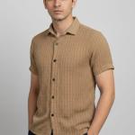 Bubble Coat Collar Shirt